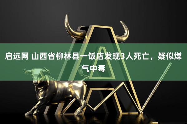 启远网 山西省柳林县一饭店发现3人死亡，疑似煤气中毒